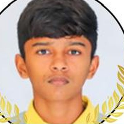 T Dharshan, Grade 12 topper